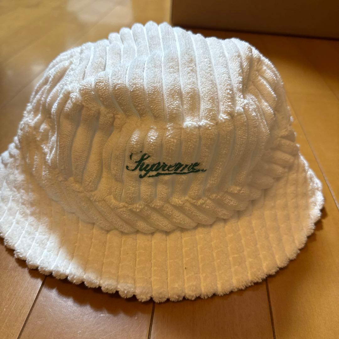 Supreme バケットハット ホワイト　M/Lサイズ