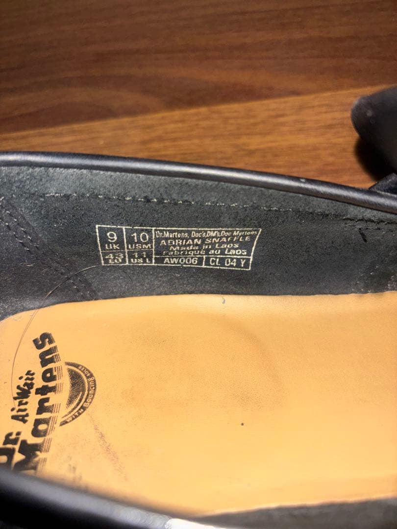 Dr.Martens タッセルローファー27.5-28cmサイズUK9シボ加工