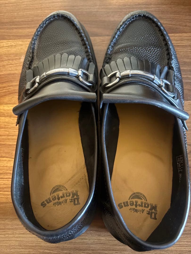 Dr.Martens タッセルローファー27.5-28cmサイズUK9シボ加工
