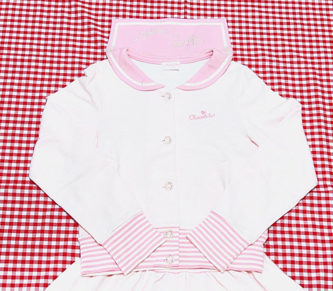 新品　シャーリーテンプル　スカート+ カーディガンセット