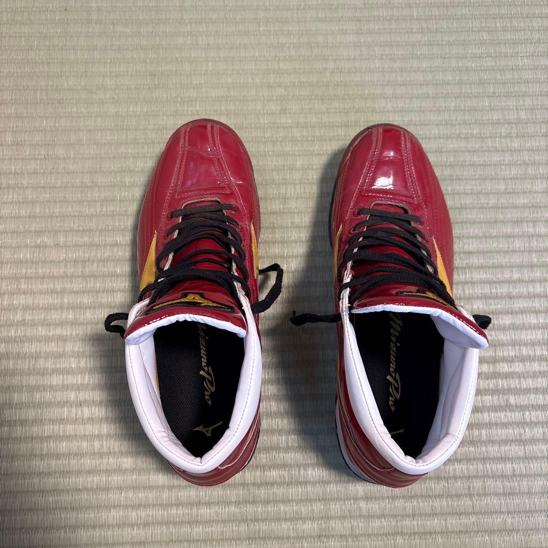 プロ野球　炭谷銀仁朗選手　実使用スパイク