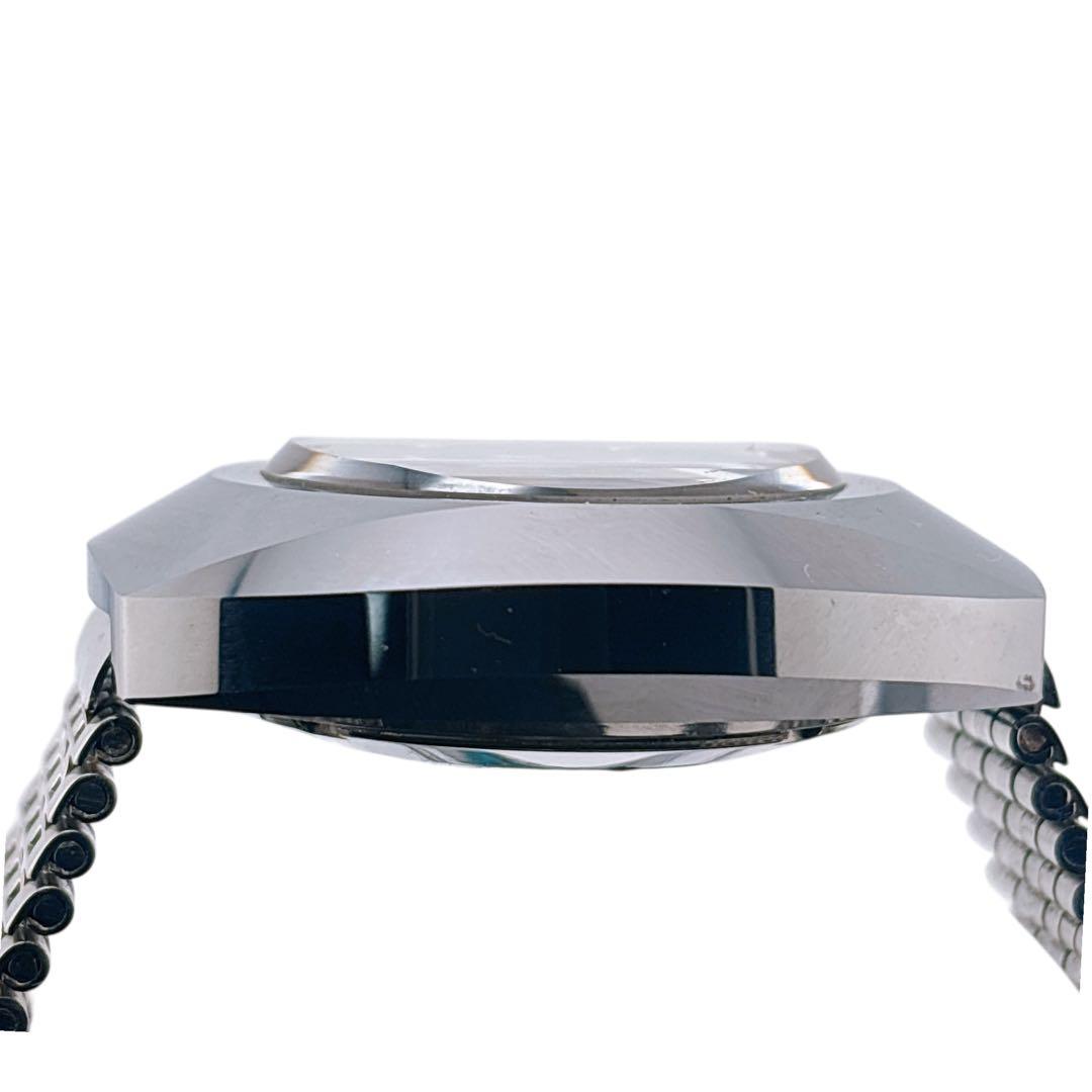 【稼働】 ラドー 腕時計 バルボア5 デイト メンズ ブラウン 純正ベルト