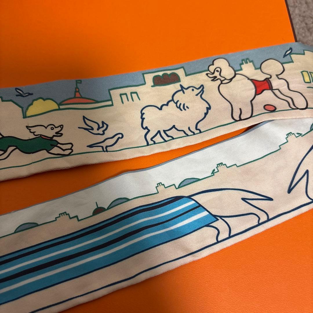 エルメス　ツイリー　パリジャンの犬 2024