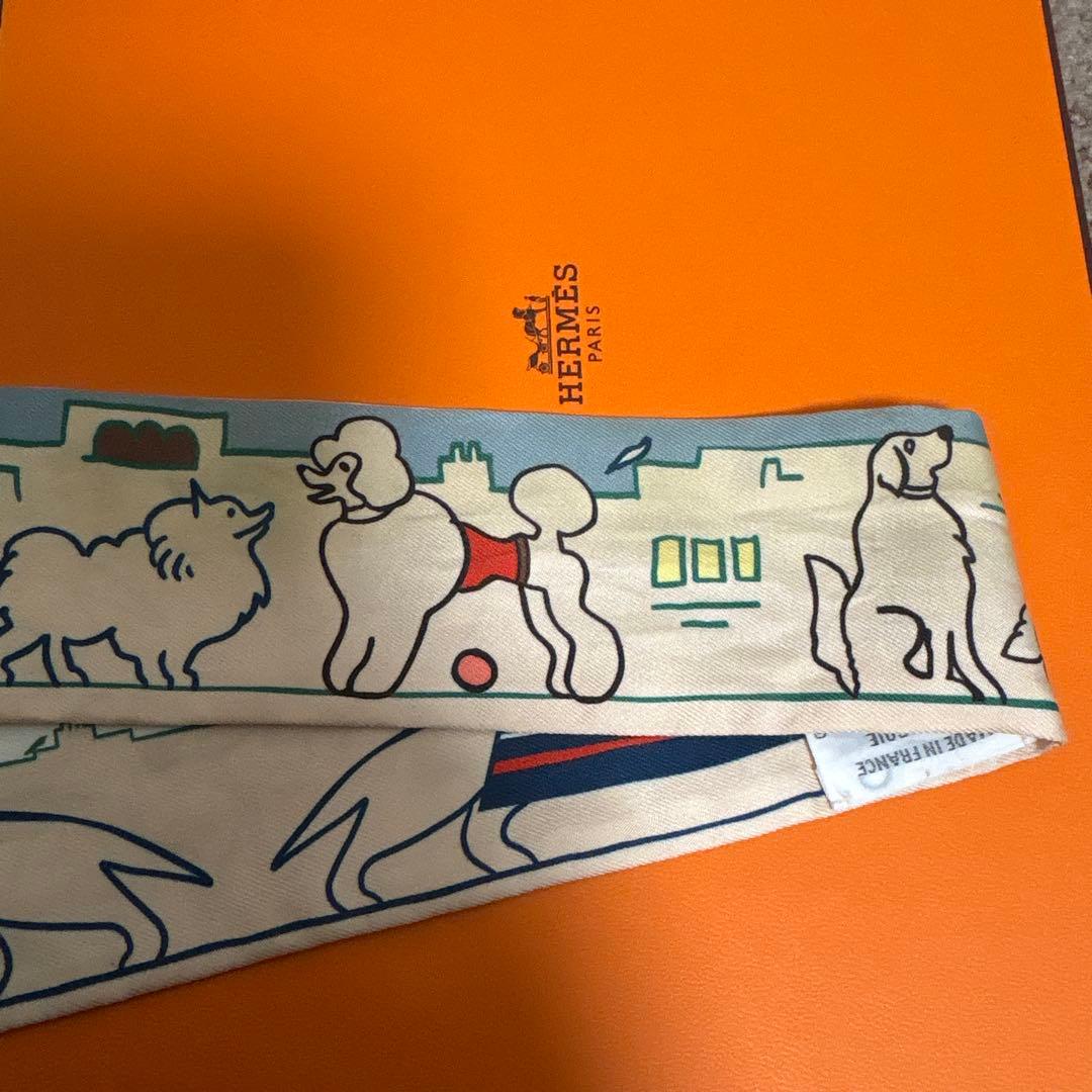 エルメス　ツイリー　パリジャンの犬 2024