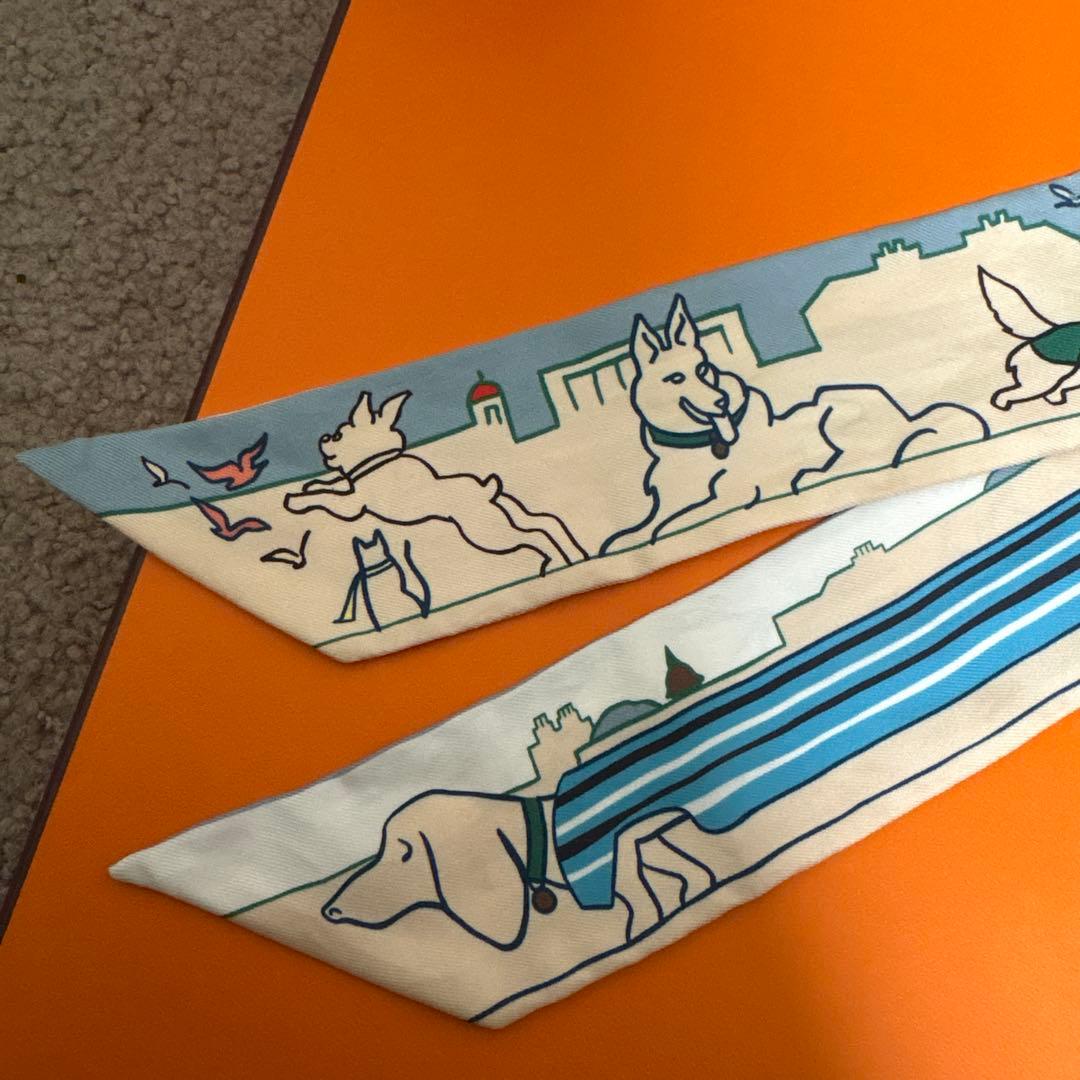 エルメス　ツイリー　パリジャンの犬 2024