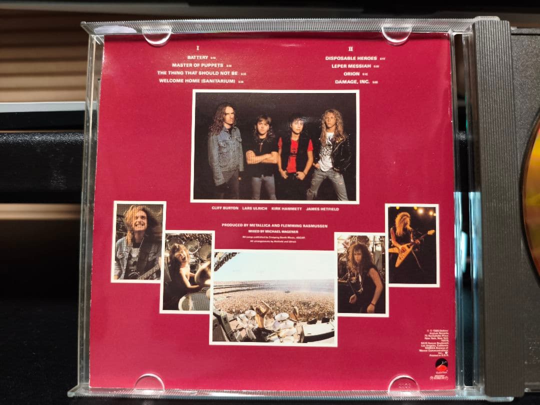 洋楽 24K GOLD CD LLICA MASTER OF PUPPETS