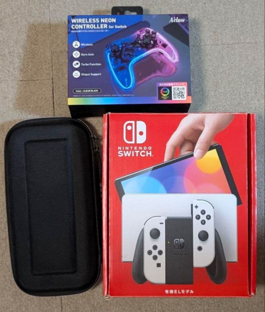 Nintendo Switch 有機ELモデル＋switch用ケース 他