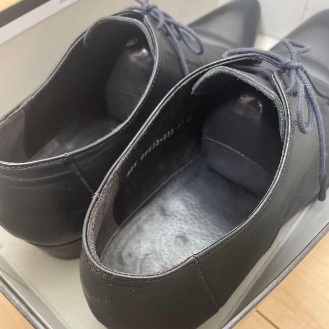 バーバリー　ブラックレーベル　牛革　革靴