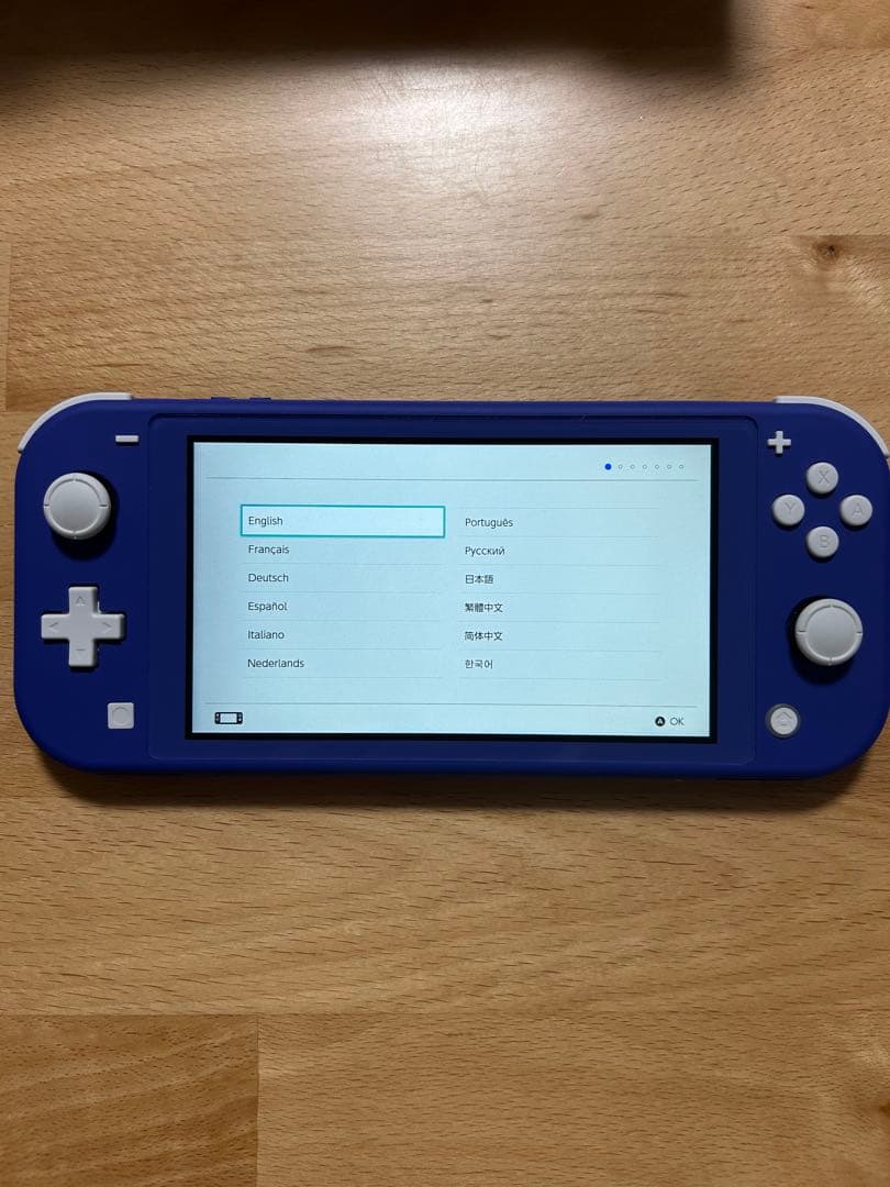 【中古】Nintendo Switch Lite ブルー　本体