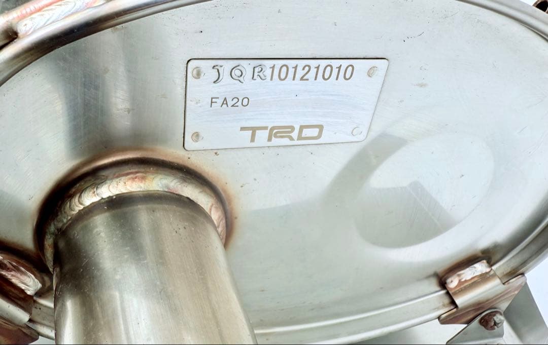 あああ★TRD ハイレスポンス マフラー★トヨタ・ZN6 ・86 ハチロク