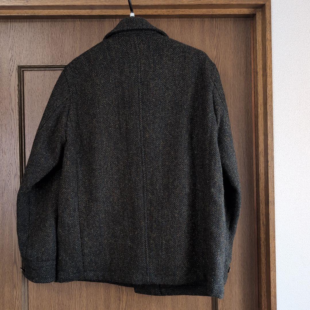 MOJITO モヒート　ウールヘリンボーンジャケット S