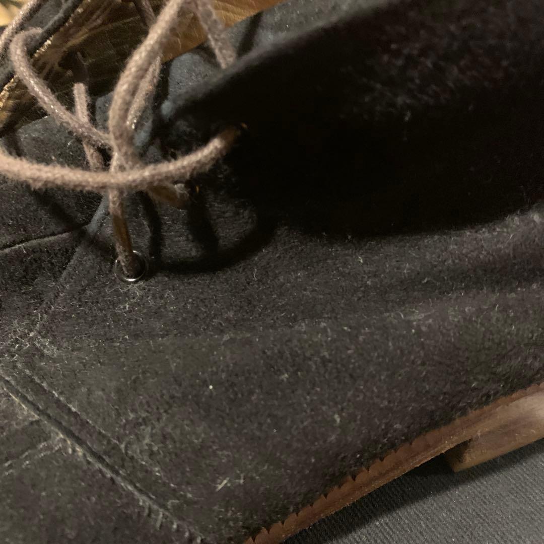 undercover初期　アーカイブ　黒 スエード チャッカブーツ