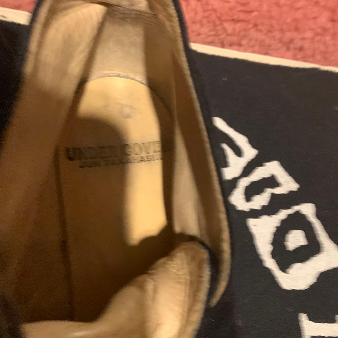 undercover初期　アーカイブ　黒 スエード チャッカブーツ