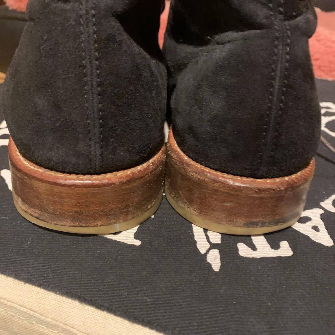 undercover初期　アーカイブ　黒 スエード チャッカブーツ