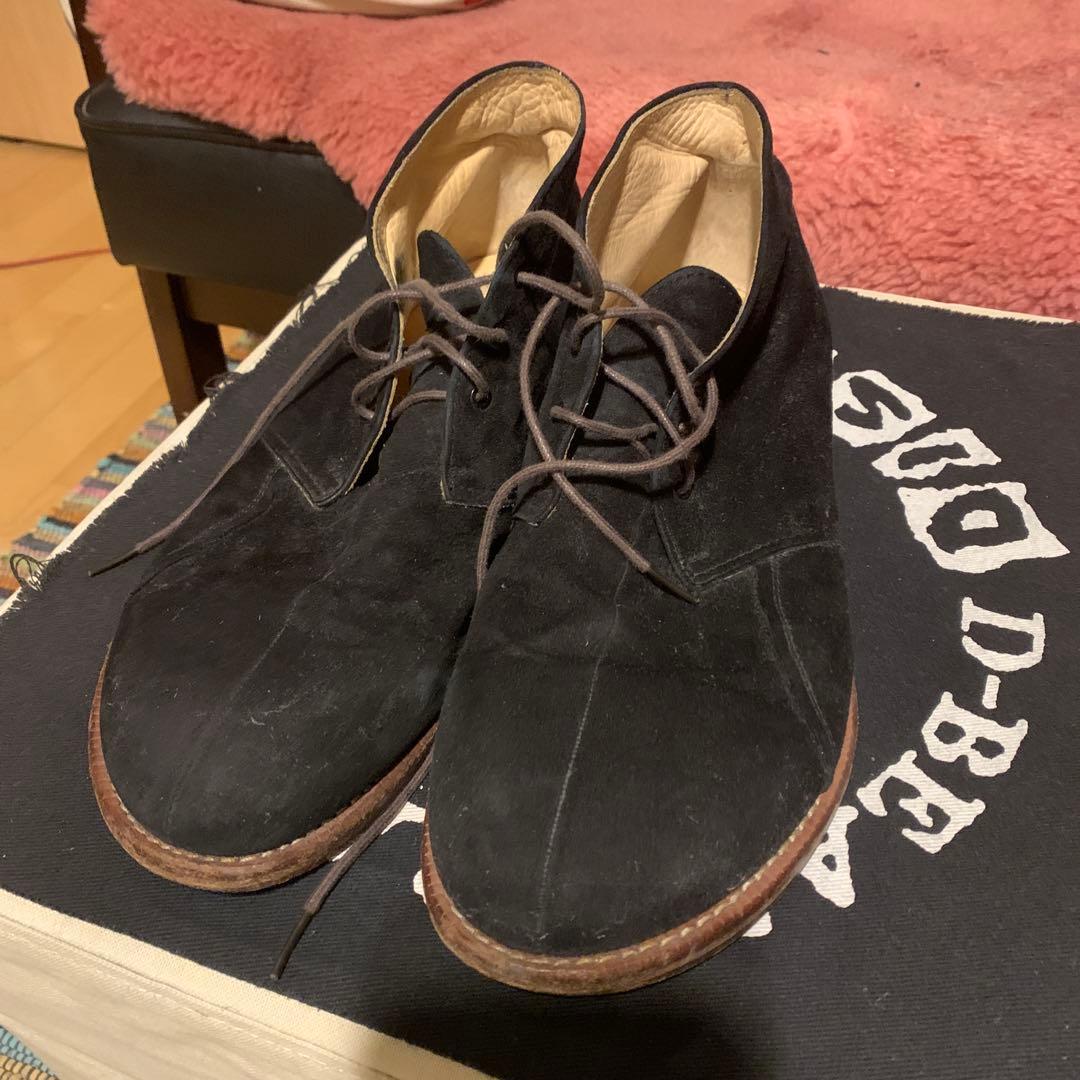 undercover初期　アーカイブ　黒 スエード チャッカブーツ