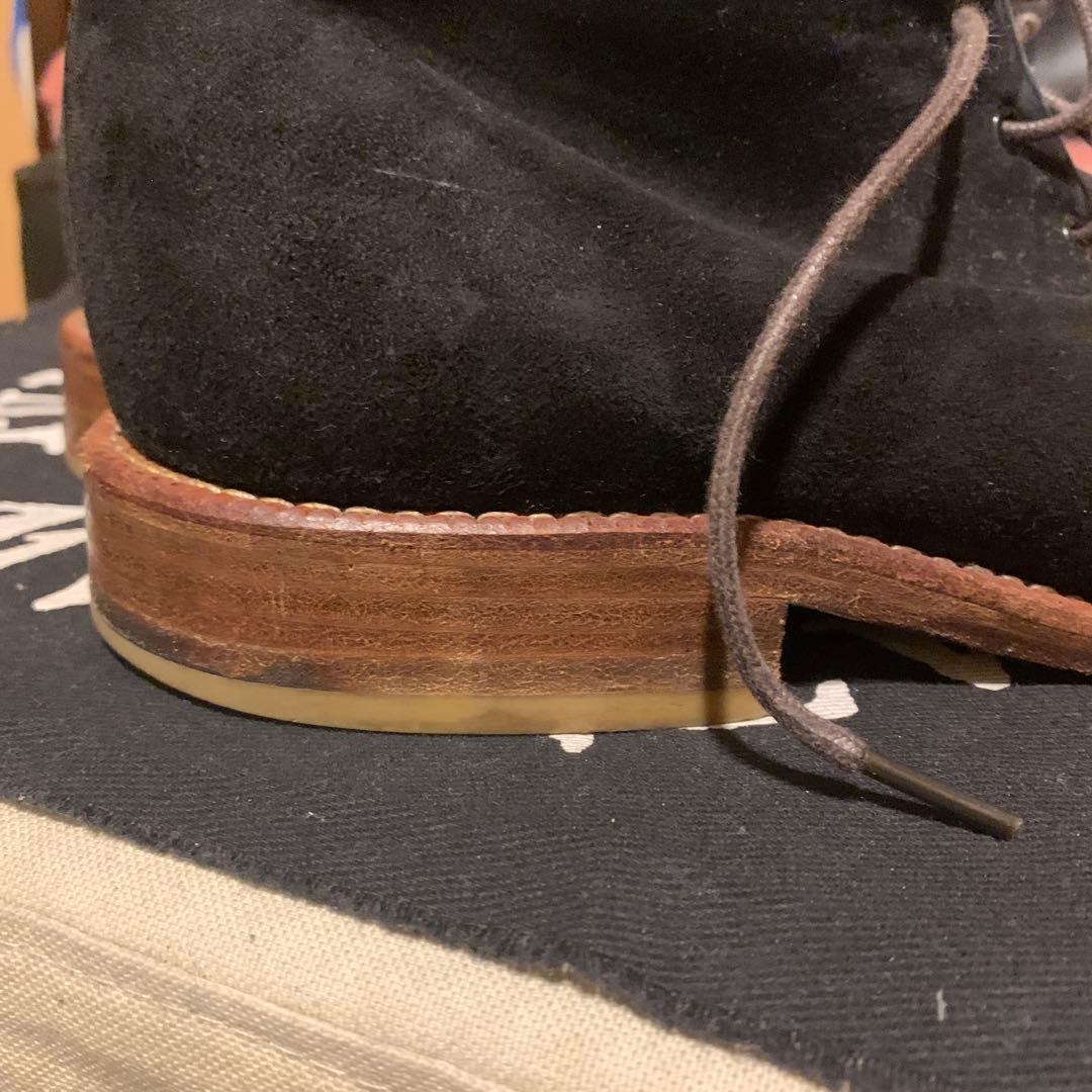 undercover初期　アーカイブ　黒 スエード チャッカブーツ