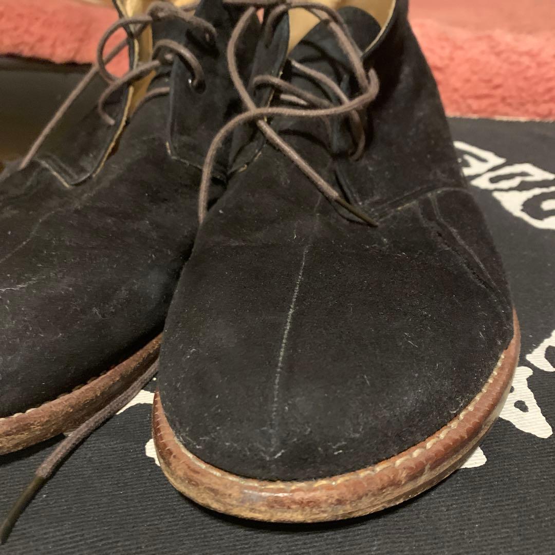 undercover初期　アーカイブ　黒 スエード チャッカブーツ