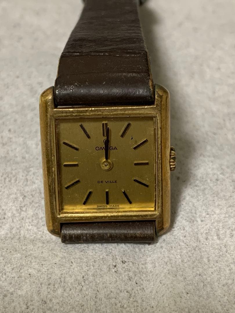 黒*崎様 OMEGA/オメガ　De Ville/デビル　手巻き腕時計　ゴールド
