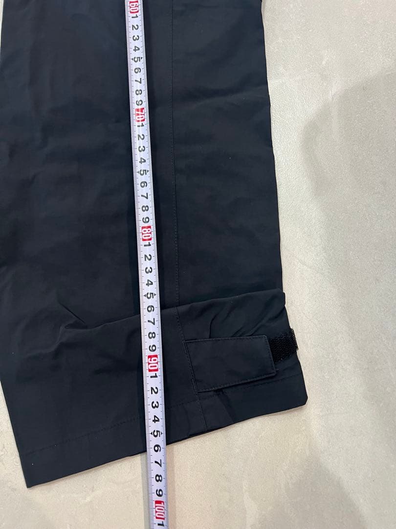 ブラック防水レインパンツ サイズ約100cm