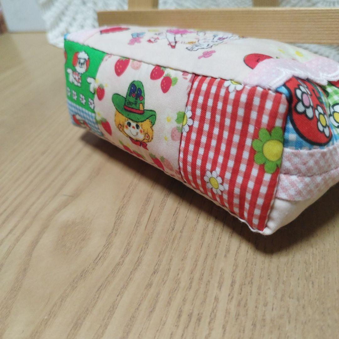 ハンドメイド☆女の子のパッチワークポーチ☆