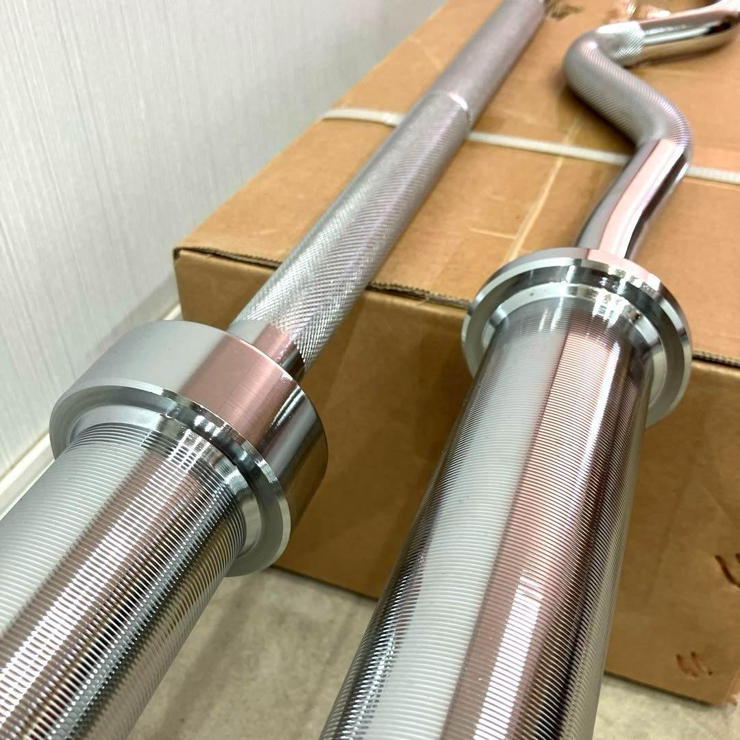 ★送料無料★180cm オリンピックバー スーパーカールバー セットT1 計2本