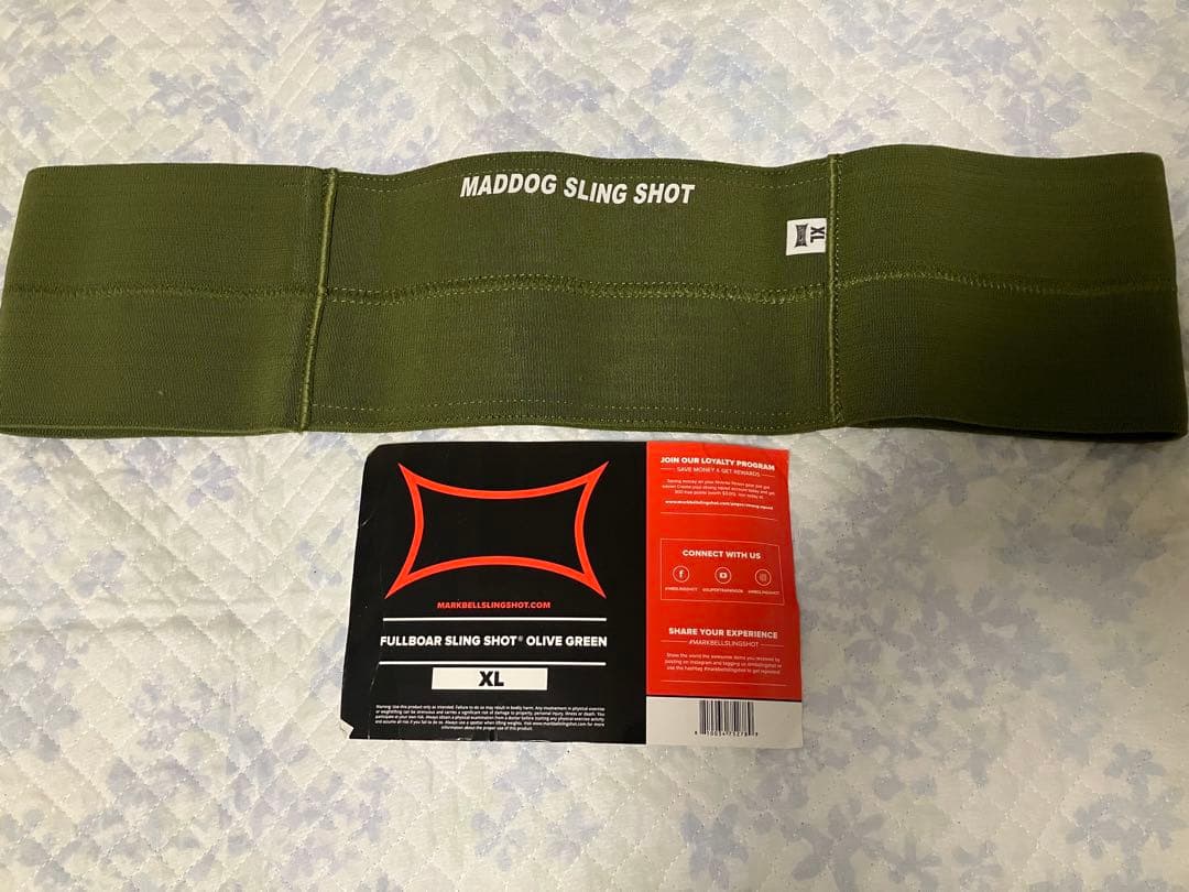 マッドドッグスリングショット　オリーブグリーンXL