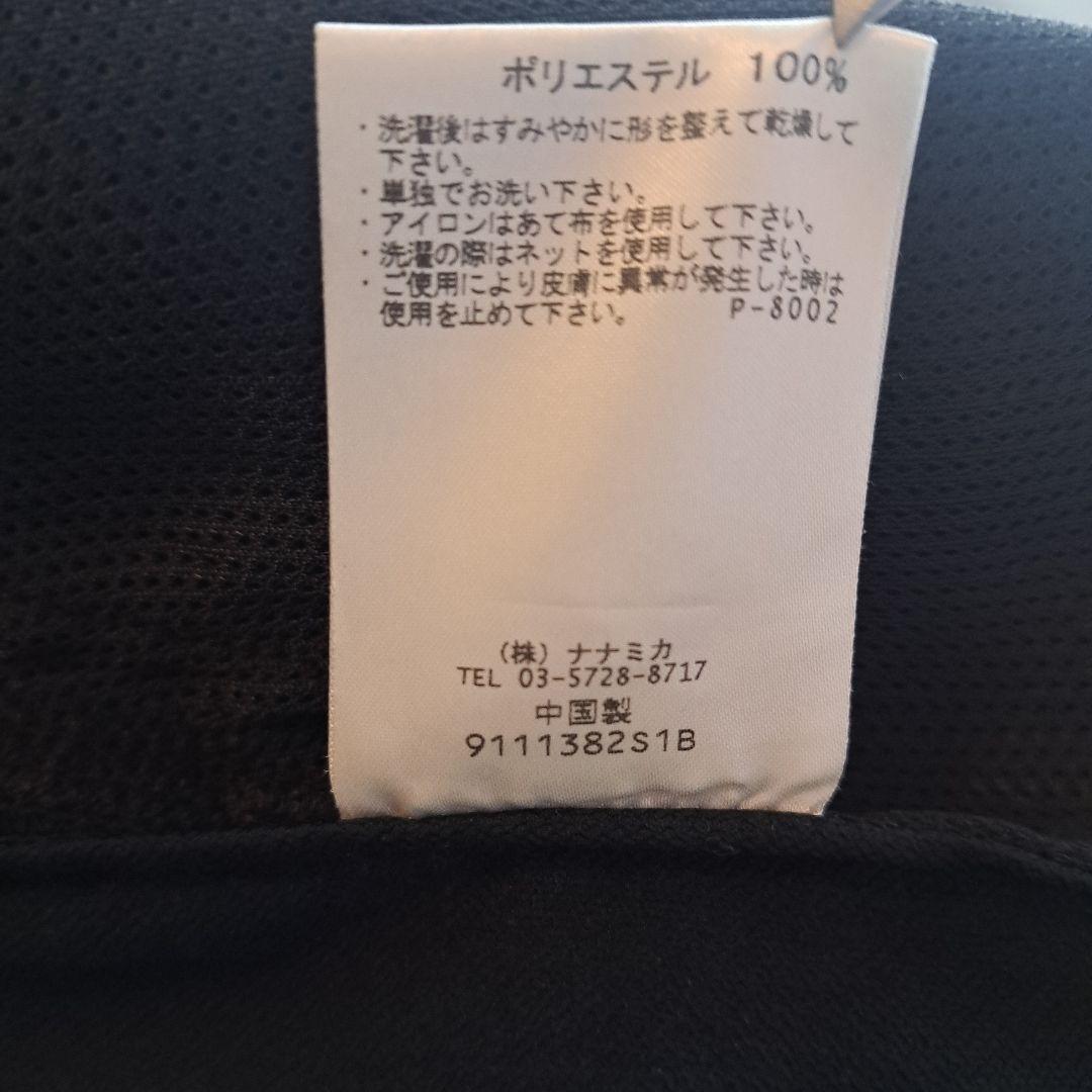 nanamica ナナミカ　ノーカラージャケットL　ブラック　定価26400円
