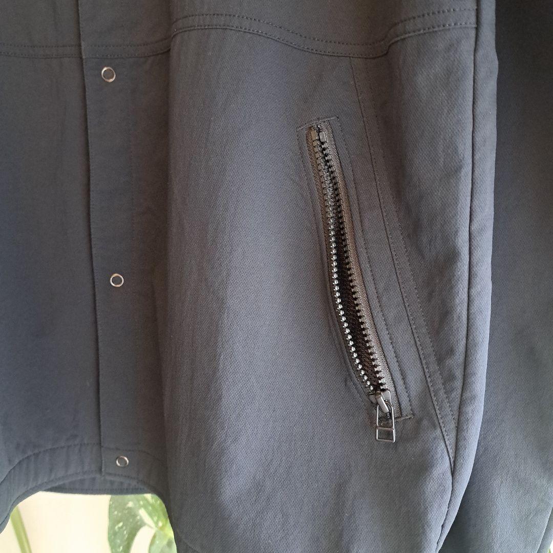 nanamica ナナミカ　ノーカラージャケットL　ブラック　定価26400円