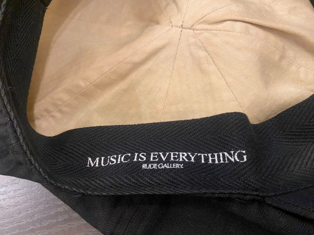 RUDE GALLERY キャスケット 黒