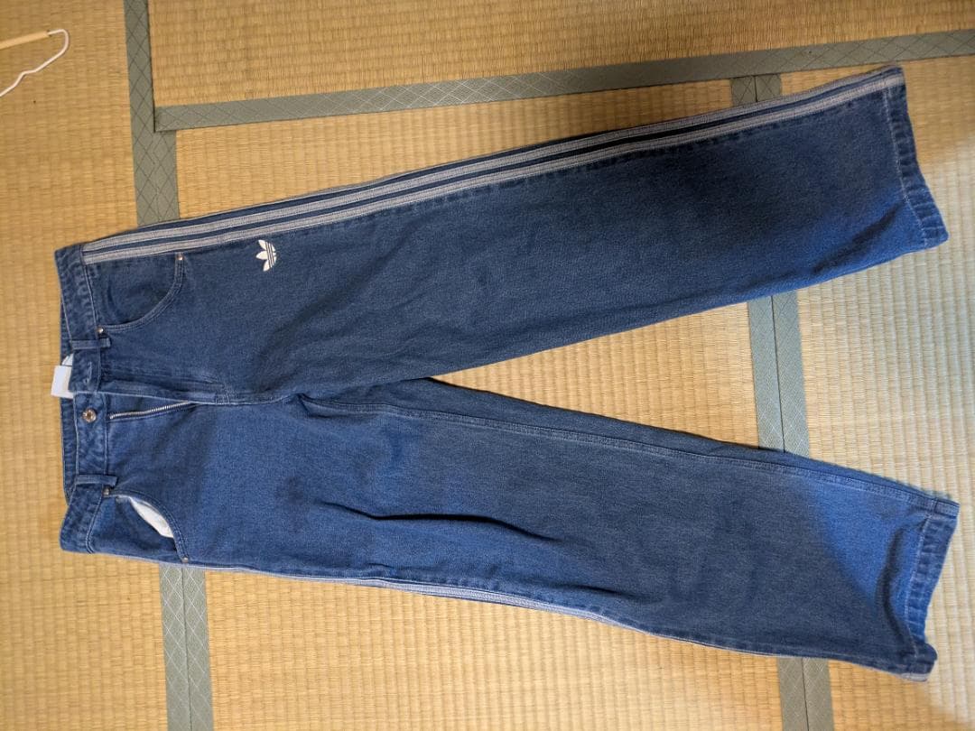 adidas デニムセットアップ Mサイズ