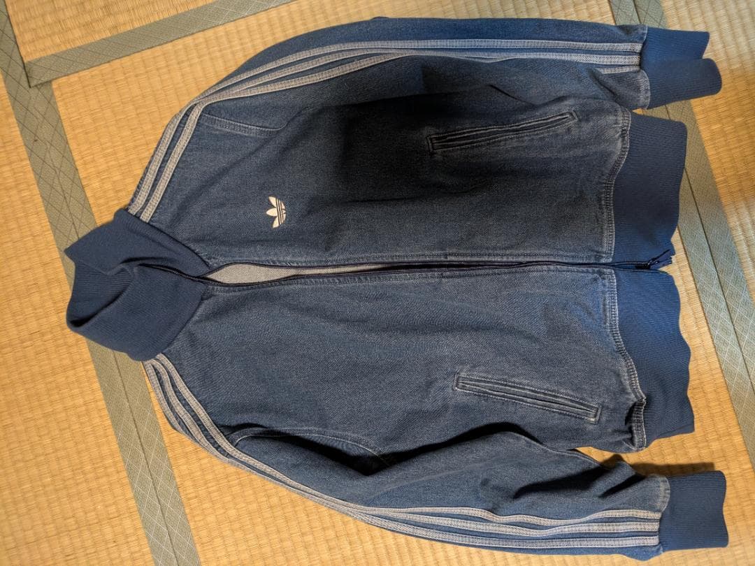 adidas デニムセットアップ Mサイズ
