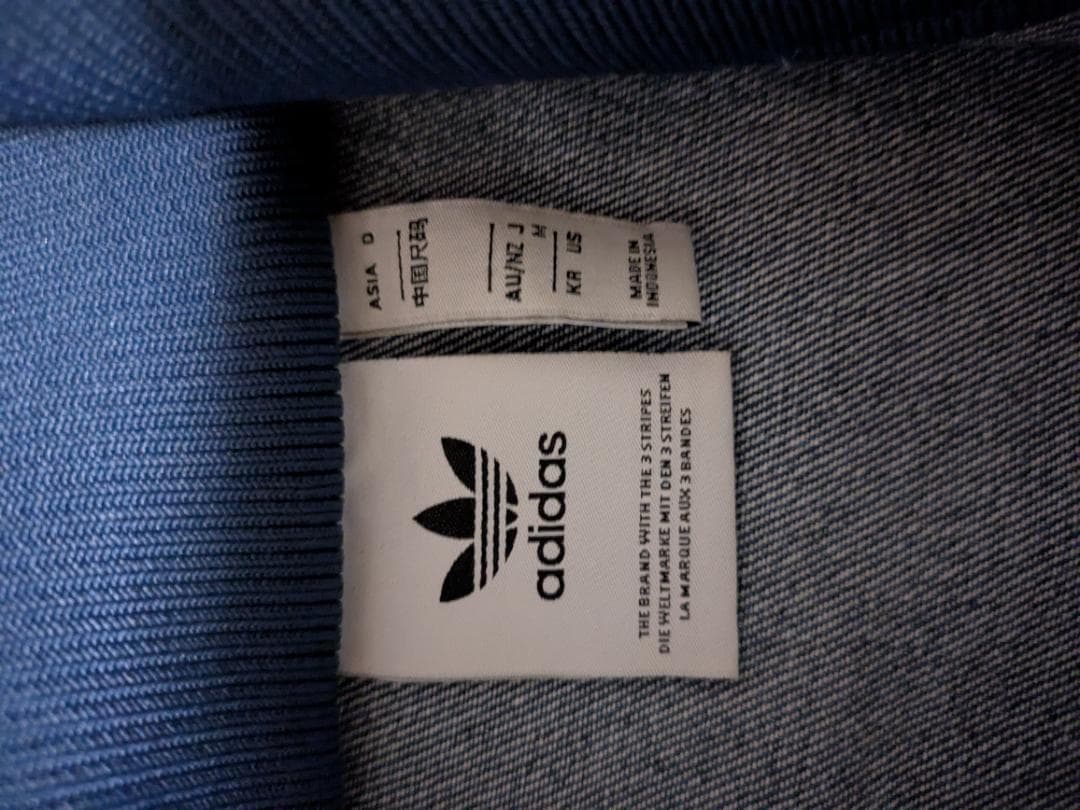 adidas デニムセットアップ Mサイズ