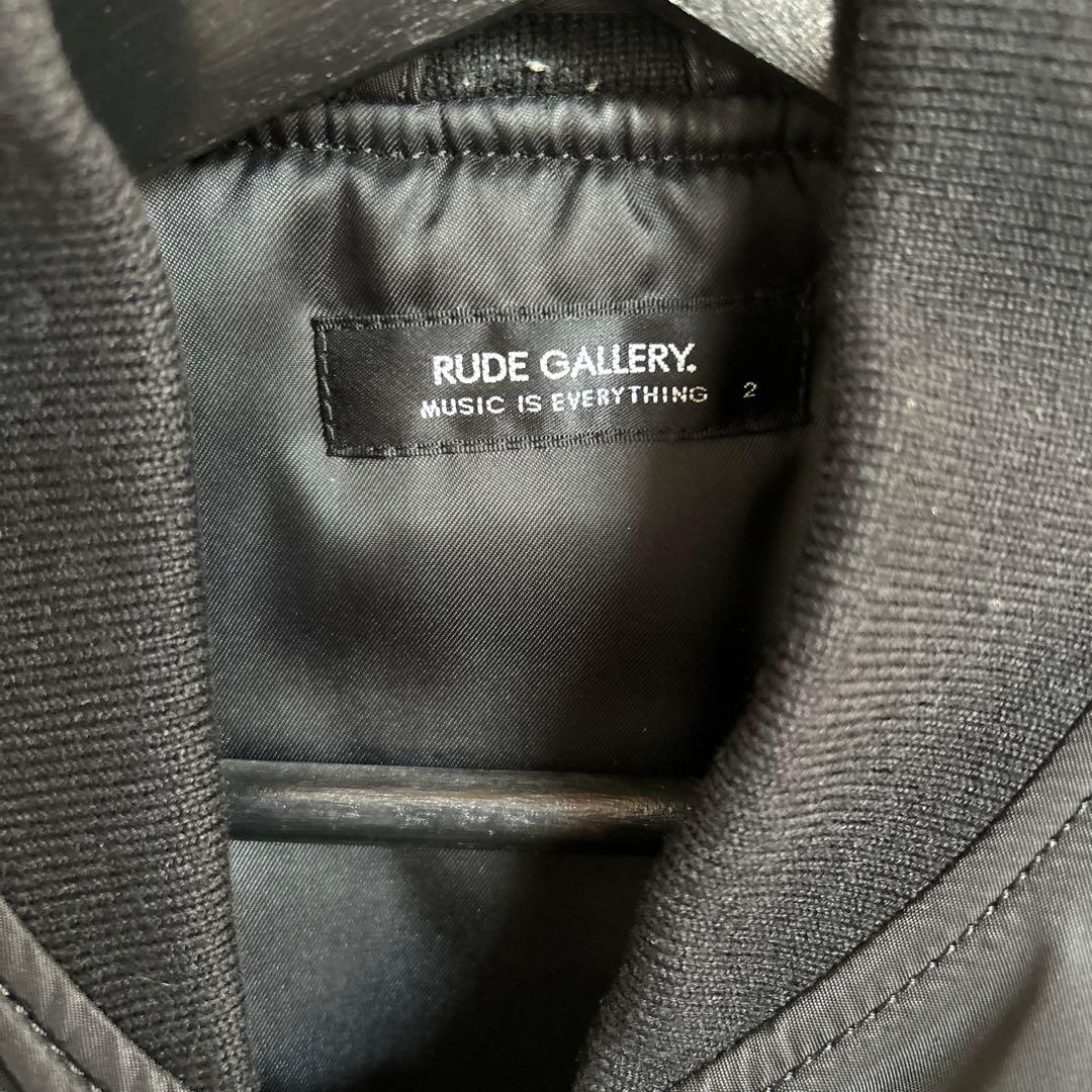 RUDE GALLERY MA-1ジャケット ブラック ルードギャラリー　2