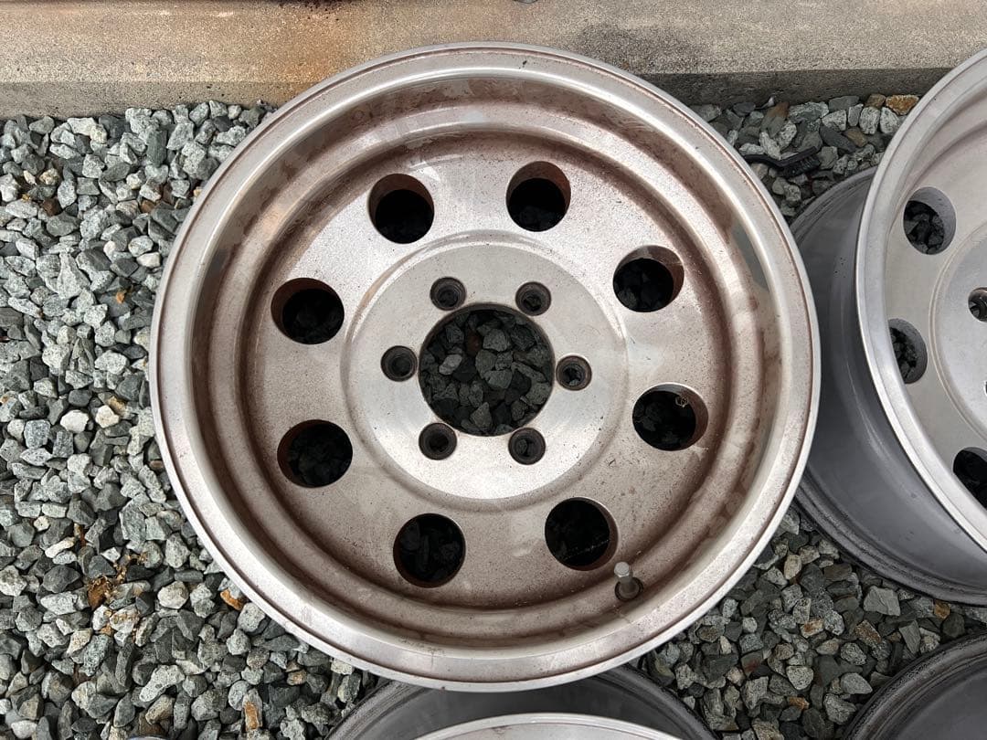 MAKO-A深リム 70プラド等に！16x8j pcd139.7/6H