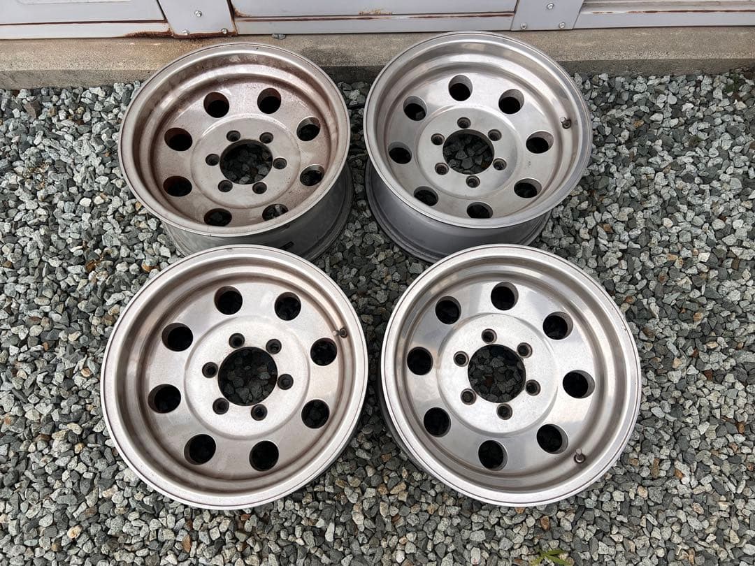 MAKO-A深リム 70プラド等に！16x8j pcd139.7/6H