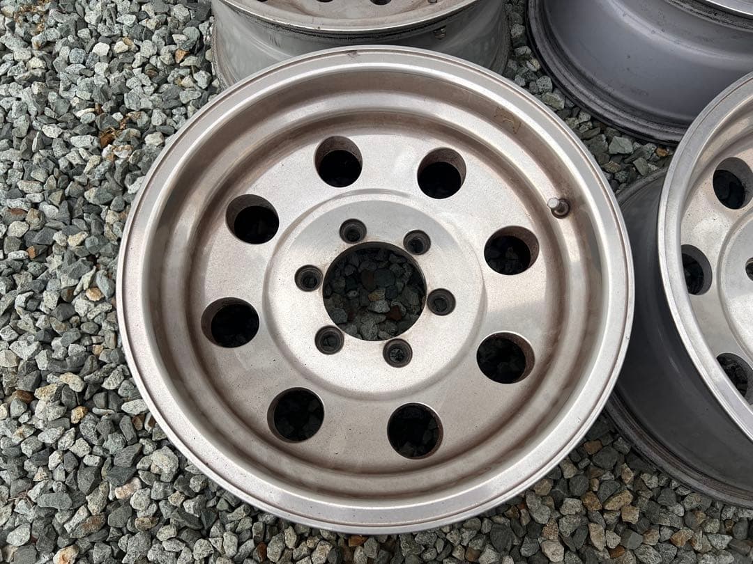 MAKO-A深リム 70プラド等に！16x8j pcd139.7/6H