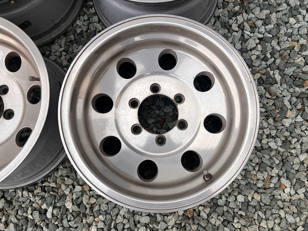 MAKO-A深リム 70プラド等に！16x8j pcd139.7/6H