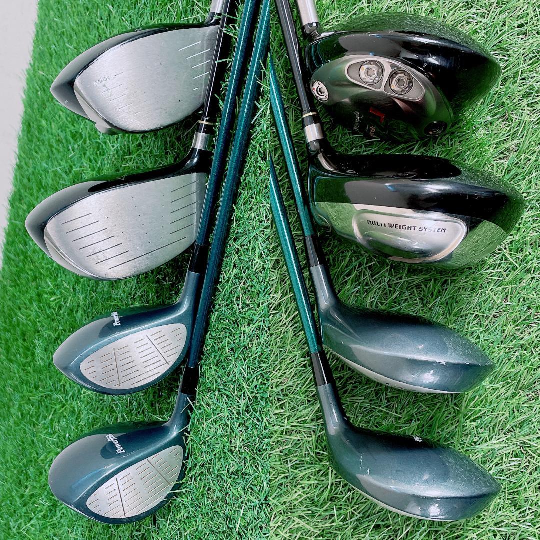 初心者応援！テーラーメイド入りゴルフ15本 フルセット　N2543