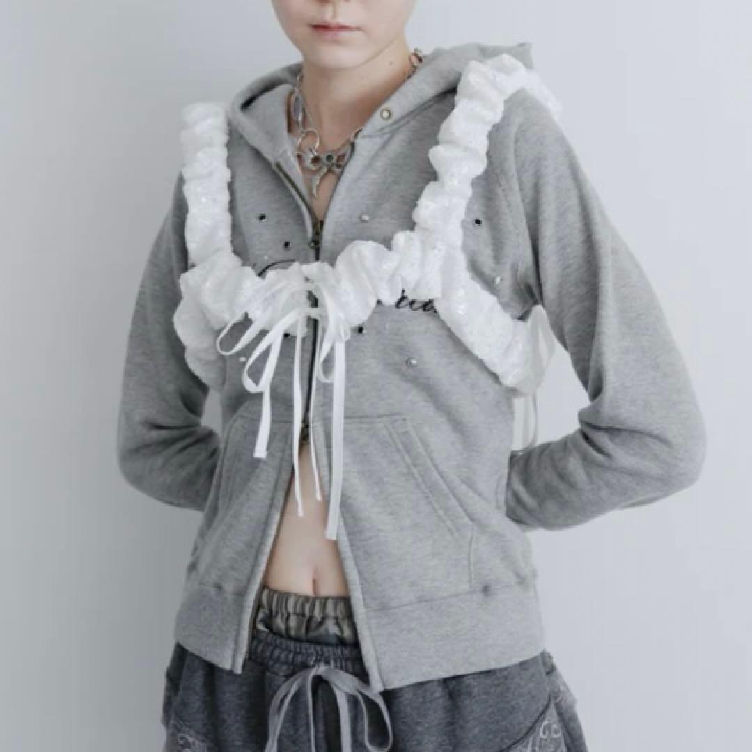 トップス herpraha zodiac sign zip hoodie