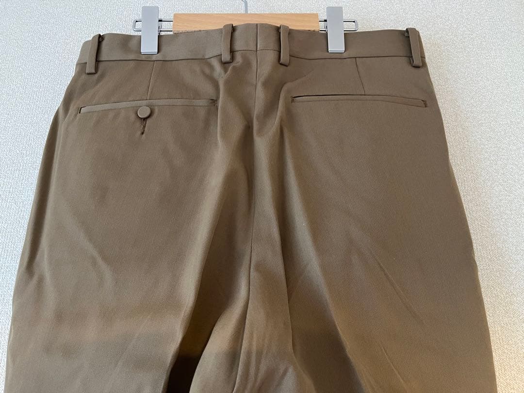 【新品未使用】WEWILL(ウィーウィル) ウール テーパード スラックス