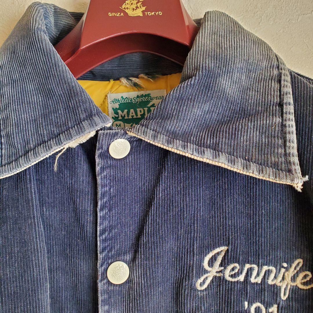 ギ*モ様 70年代80年代ヴィンテージ　MAPLE　スタジャン Jennifer