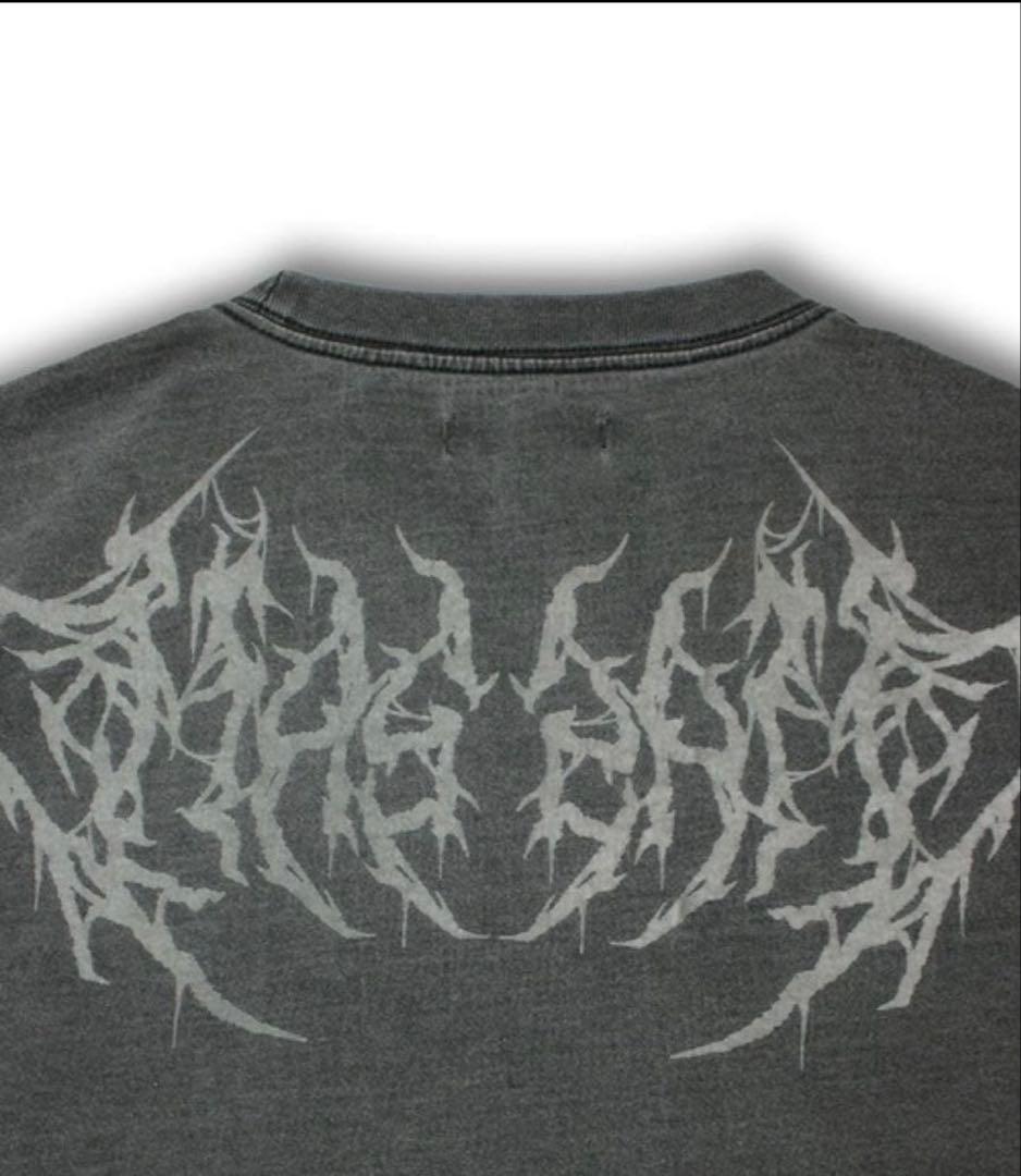 【GALFY/ガルフィー】染め染めわんわんボロボロングスリーブTシャツ 中型犬