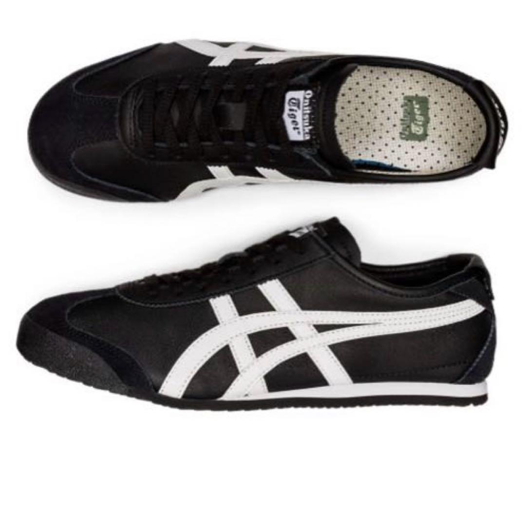 【Onitsuka Tiger】メキシコ66 ブラック/ホワイト　オニツカ
