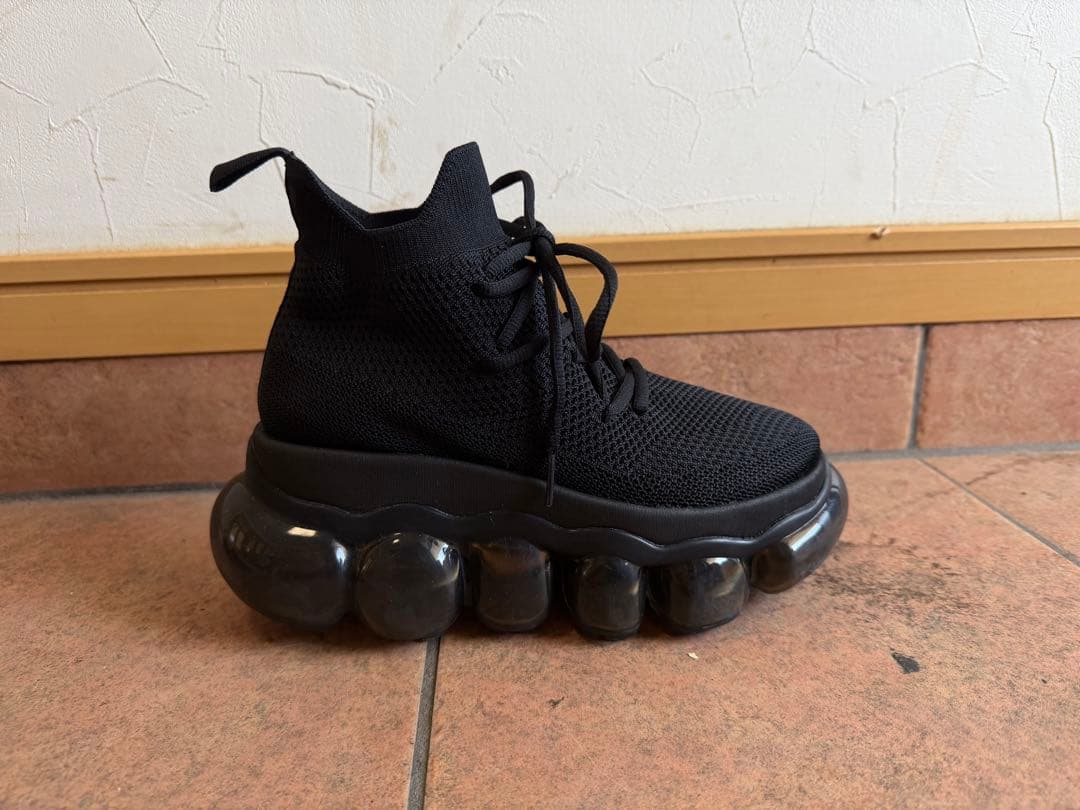 靴 mikiosakabe \"Jewelry\" High Shoes Black