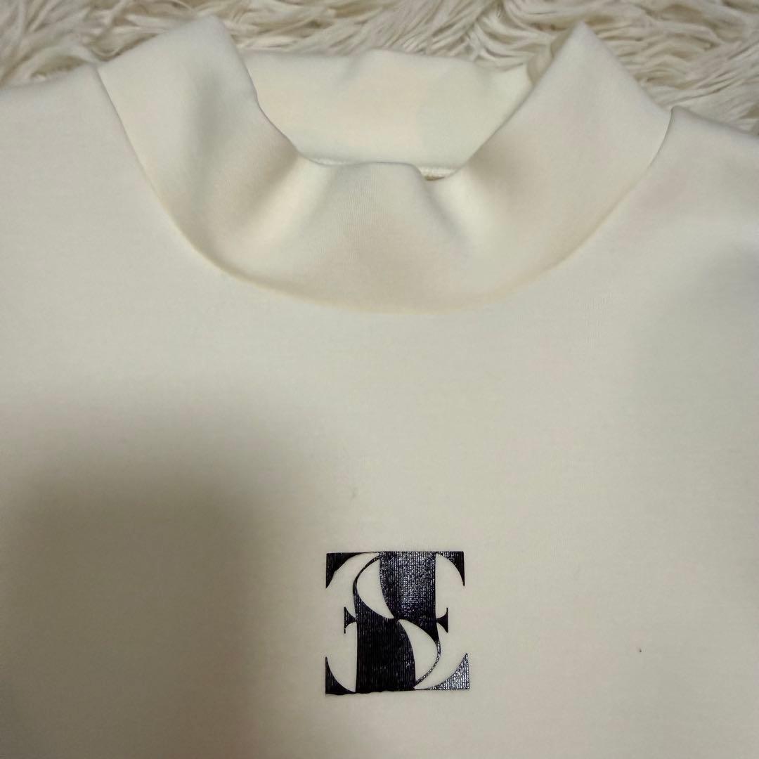 新品未使用　エイミーゴルフ　ロゴカットセットアップ　白