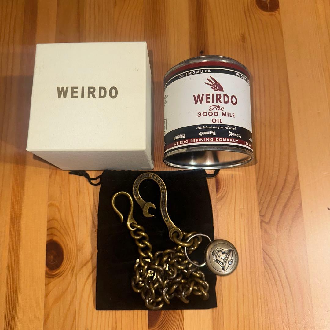 ゴールド ウォレットチェーン Rロゴ付き