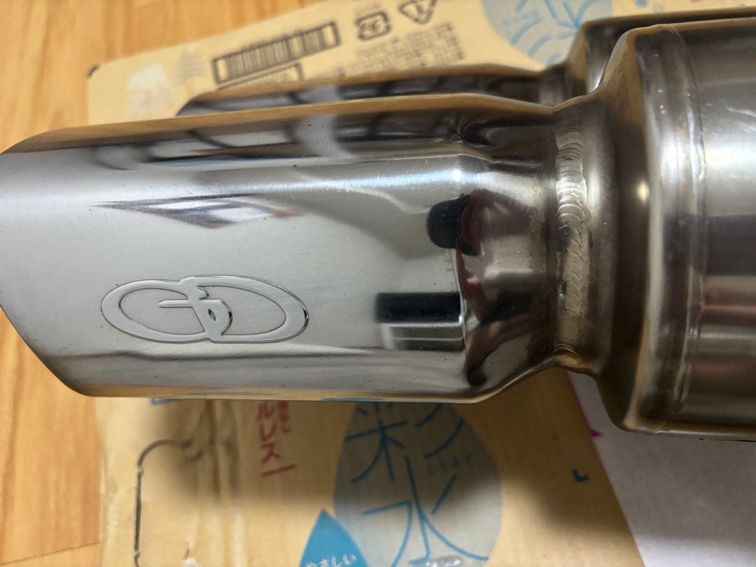 Kum　GANADOR ステンレス 2本出しマフラー