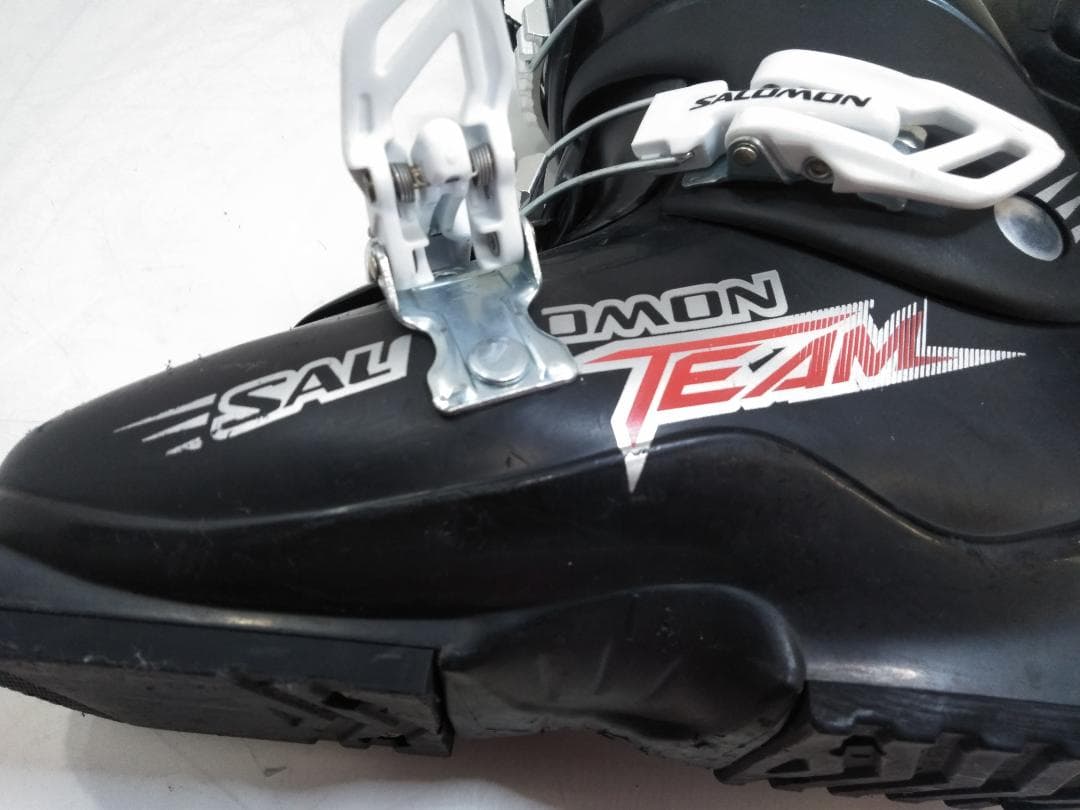 ジュニアスキー4点セット ピュアコンシャス 140cm ブーツサロモン22cm◇