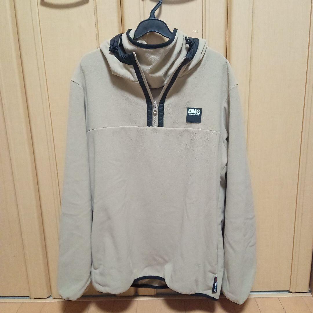 なかもち　beams　golf　フリースパーカー