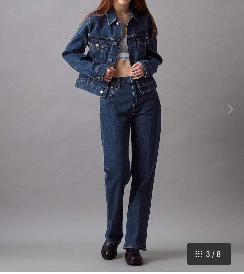 【ジェニ着用】♡  カルバンクライン デニム　セットアップ